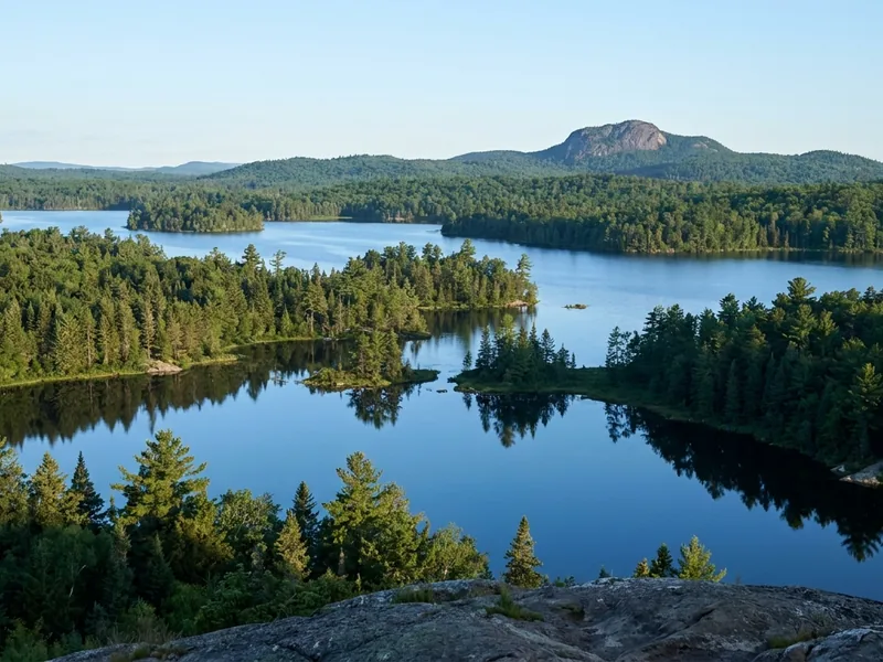 St. Regis chain of lakes near Paul Smiths, New York